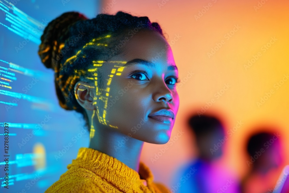Poster AI-Powered Interactive Learning Diverse Tech-Integrated Classroom with Advanced Smartboard for Modern Educational Environments and Global Student Engagement