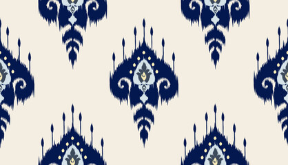 geometric ethnic vintage texture vector art design. textile fashion pattern line ikat seamless pattern and batik fabric texture asian background wallpaper geometry indian. Ethnic abstract ikat art .
