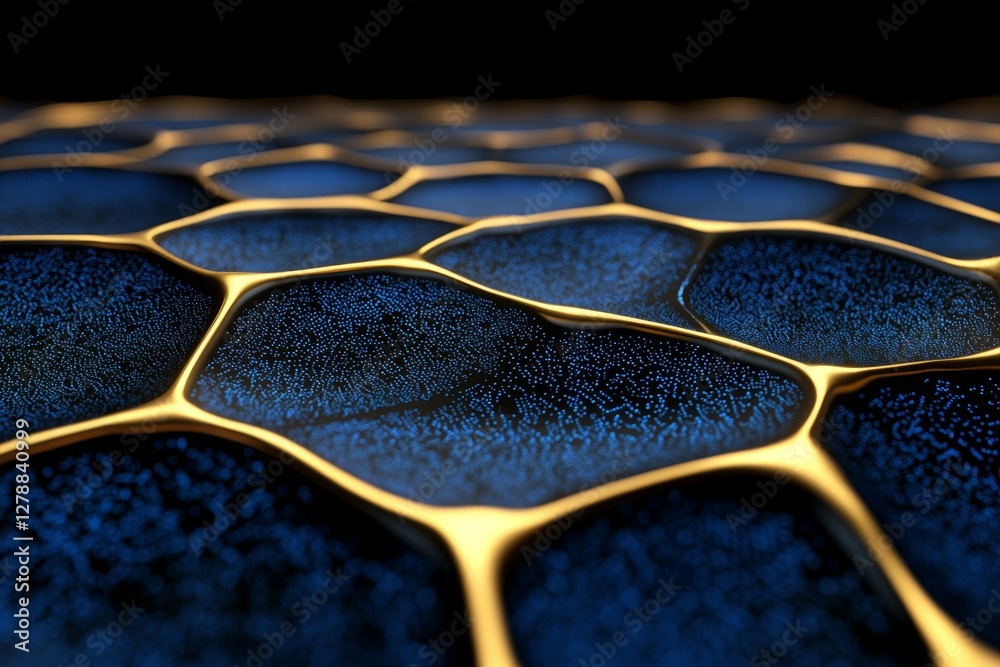 Poster Abstract digital network data background, 3D rendering