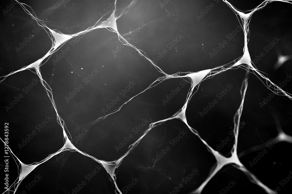 Poster abstract plexus technology futuristic network background vector illustration