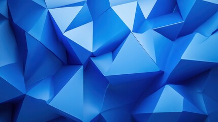 Obraz premium An abstract 3D render featuring geometric blocks on a dark background.