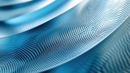 An abstract 3D render featuring geometric blocks on a dark background.