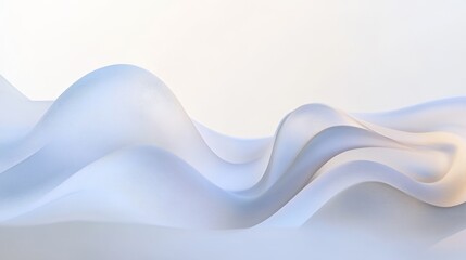 An abstract 3D render featuring geometric blocks on a dark background.