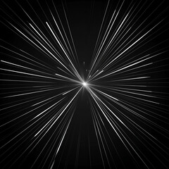 Obraz premium glow effect on black background