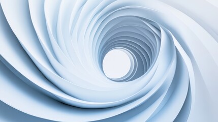 Fototapeta premium An abstract 3D render featuring geometric blocks on a dark background.