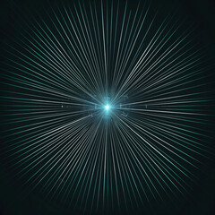 glow effect on black background