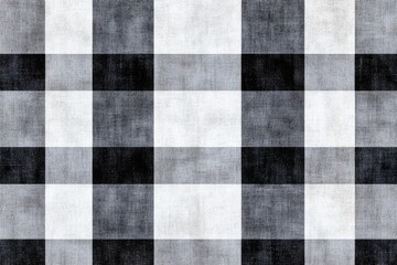 Fototapeta premium Black checked textured pattern Scratch, grunge linen texture Vertical and horizontal strokes Isolated png illustration, transparent background for overlay, montage, brush, grain, shape source