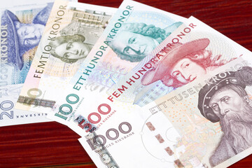 Old Swedish krona a business background