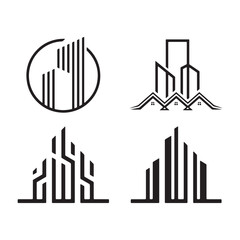 Modern Real Estate Branding Logo
