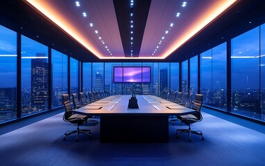 A powerful business growth scene