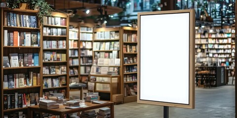 Digital marketing gains an edge with this versatile sign poster.