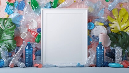 Blank Canvas Design for Earth Day Awareness Mockup Showcasing Environmental Responsibility and Activism Through Creative Expression