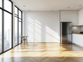 Obraz premium Simple modern house interior design reference picture