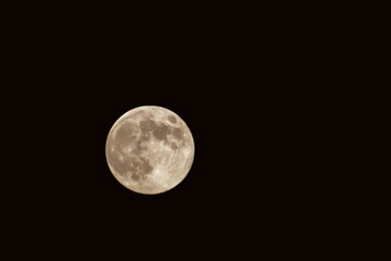 full moon in the night