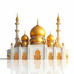 Obraz premium Luxury Gold Mosque