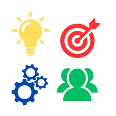 human head with gears