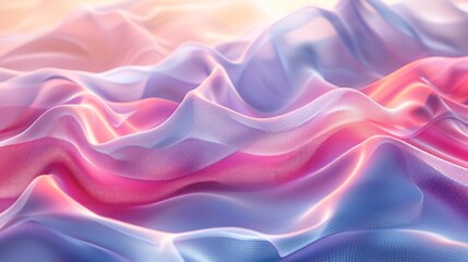 Obraz premium Smooth pastel colors blend seamlessly, evoking a calming atmosphere perfect for creative inspiration or relaxation