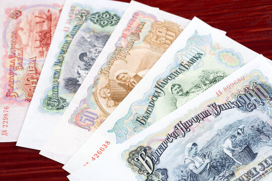 Old Bulgarian lev a business background