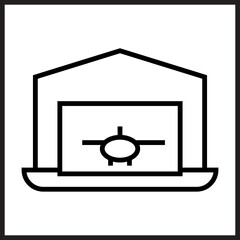 Hangar Icon Design