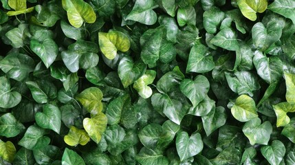 A detailed close-up view of vibrant green leaves clinging to a textured wall, showcasing nature's beauty and resilience in an urban setting.