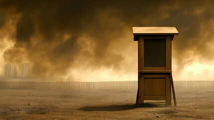 art wood sign on beach 