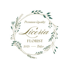 vector floral frame with flowers