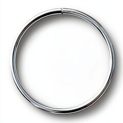 Contemporary aesthetic with a focus on a round metallic element.