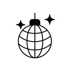 Disco Bulb vector icon