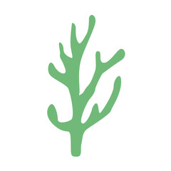 Green Coral illustration