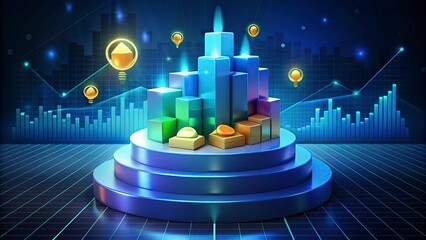  free Photo stock market graph new Background