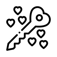 key line icon