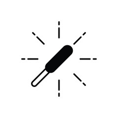 Sparklers vector icon