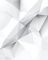 Obraz premium A white background with a lot of triangles