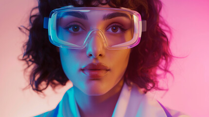 Fototapeta premium Medicina del Futuro: Precisión y Tecnología en Acción