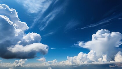 sky and clouds up in the air