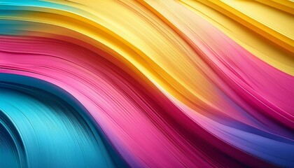 abstract smooth magenta yellow cyan tones background