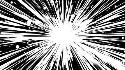 Creative design elements that convey movement and excitement.