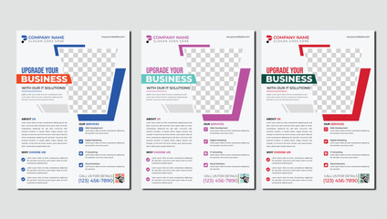 Modern Business Flyer Template | Corporate Marketing Flyer Design