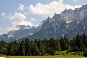 Obraz premium Wanderung zum Lautersee