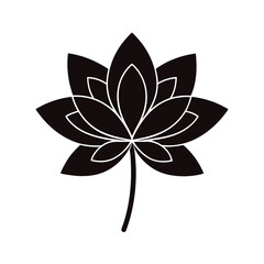 vector illustration of a flower