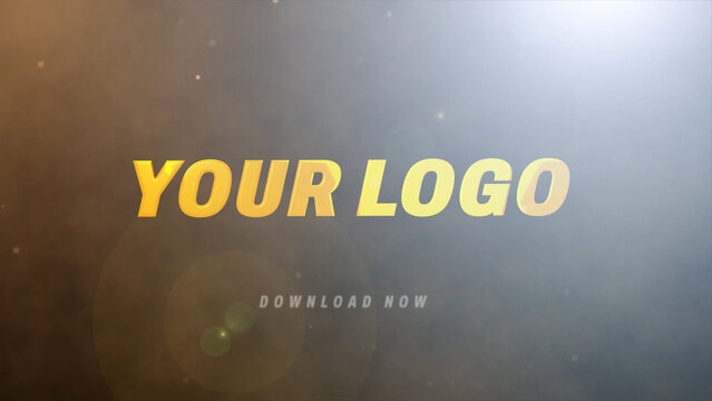 Chrome Logo Reveal