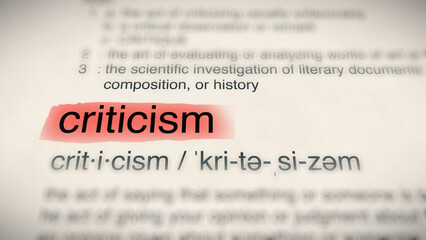 Fototapeta premium The word 