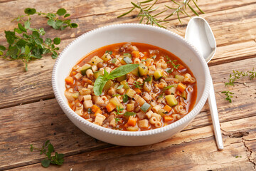 Mediterranean Lentil Soup