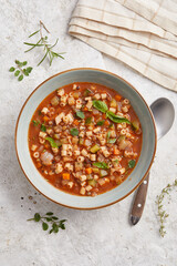 Mediterranean Lentil Soup