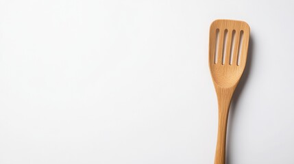 cooking spatula on a white background