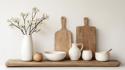 Modern cozy kitchen decor ideas for small living spaces interior organization minimalist design concepts