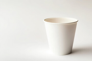 Empty white background