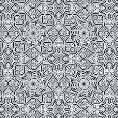 Vector seamless geometric pattern texture