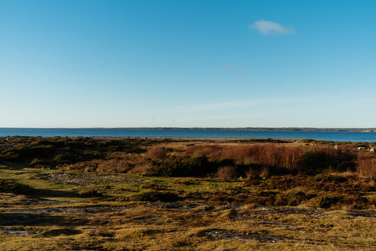 Scenic Coastal Landscape at N&auml;sbokrok Nature Reserve