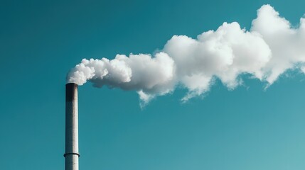 A sustainable factory using solar and wind power to operate with zero carbon emissions.